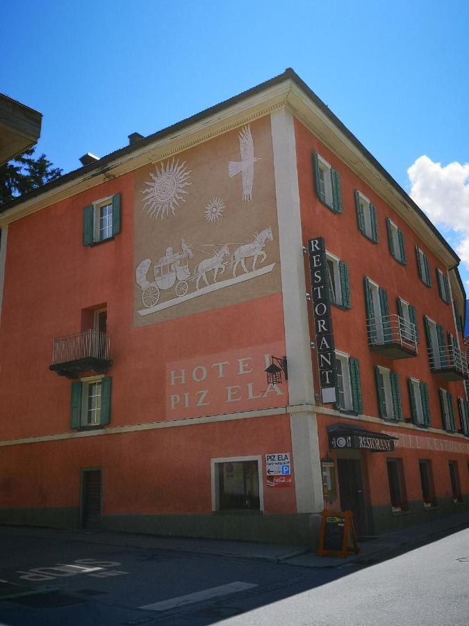 Historisches Hotel Piz Ela Bergün Exteriér fotografie