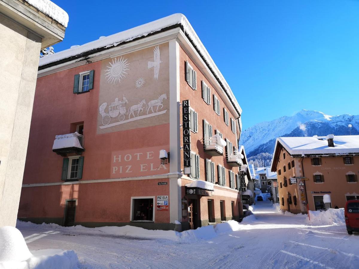 Historisches Hotel Piz Ela Bergün Exteriér fotografie